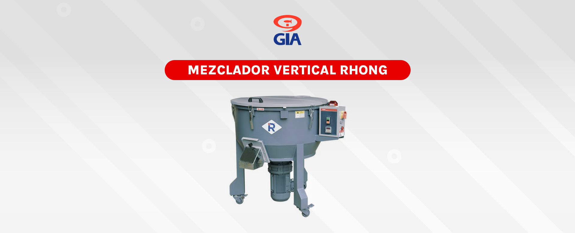 Mezclador vertical serie RM RHONG